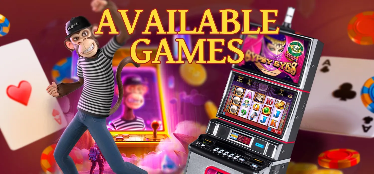 Games available for playing on your phone for winnings in the 3F Game casino app.